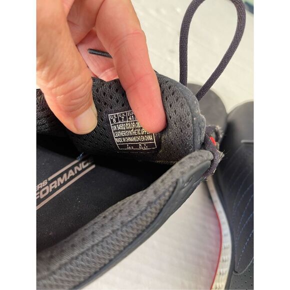 Skechers Go Golf Shoes Mens Size 8 Navy GEN 5 Spikeless Golf Sneakers Lace Up A3 - Picture 10 of 10